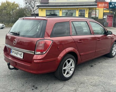 Красный Опель Астра, объемом двигателя 1.9 л и пробегом 348 тыс. км за 4000 $, фото 10 на Automoto.ua