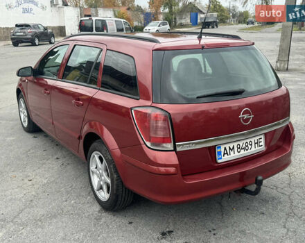 Красный Опель Астра, объемом двигателя 1.9 л и пробегом 348 тыс. км за 4000 $, фото 7 на Automoto.ua