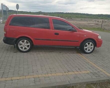 Червоний Опель Астра, об'ємом двигуна 1.7 л та пробігом 300 тис. км за 2500 $, фото 1 на Automoto.ua