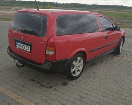 Червоний Опель Астра, об'ємом двигуна 1.7 л та пробігом 300 тис. км за 2500 $, фото 3 на Automoto.ua