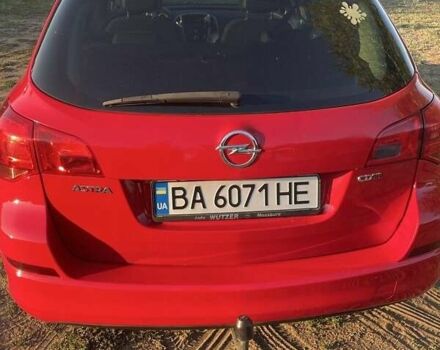 Красный Опель Астра, объемом двигателя 1.7 л и пробегом 270 тыс. км за 7200 $, фото 2 на Automoto.ua