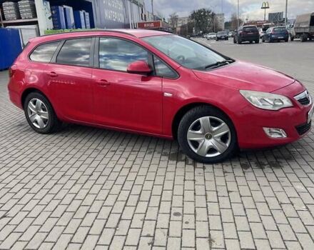 Красный Опель Астра, объемом двигателя 1.69 л и пробегом 220 тыс. км за 6600 $, фото 1 на Automoto.ua