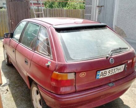 Червоний Опель Астра, об'ємом двигуна 1.8 л та пробігом 350 тис. км за 1200 $, фото 1 на Automoto.ua