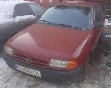 Червоний Опель Астра, об'ємом двигуна 1.6 л та пробігом 300 тис. км за 1350 $, фото 1 на Automoto.ua
