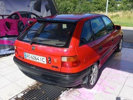 Червоний Опель Астра, об'ємом двигуна 1.6 л та пробігом 338 тис. км за 1150 $, фото 1 на Automoto.ua