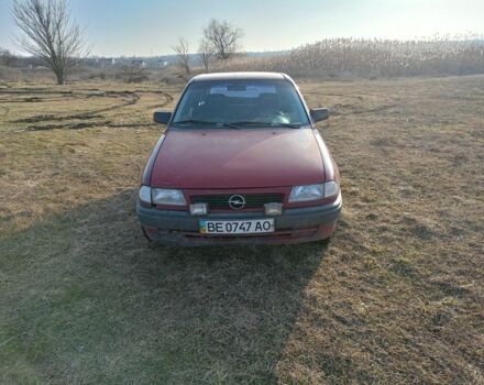 Червоний Опель Астра, об'ємом двигуна 1.4 л та пробігом 395 тис. км за 650 $, фото 1 на Automoto.ua