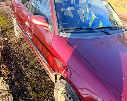 Красный Опель Астра, объемом двигателя 1.6 л и пробегом 256 тыс. км за 1000 $, фото 1 на Automoto.ua