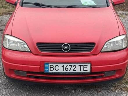 Червоний Опель Астра, об'ємом двигуна 1.6 л та пробігом 270 тис. км за 2800 $, фото 1 на Automoto.ua