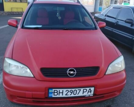 Красный Опель Астра, объемом двигателя 1.6 л и пробегом 250 тыс. км за 2600 $, фото 1 на Automoto.ua