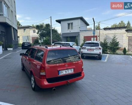 Красный Опель Астра, объемом двигателя 1.6 л и пробегом 250 тыс. км за 2700 $, фото 1 на Automoto.ua