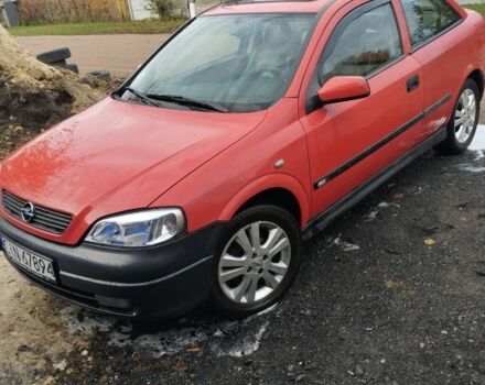 Червоний Опель Астра, об'ємом двигуна 1 л та пробігом 120 тис. км за 1500 $, фото 1 на Automoto.ua