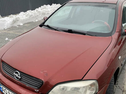 Червоний Опель Астра, об'ємом двигуна 1.6 л та пробігом 280 тис. км за 2500 $, фото 1 на Automoto.ua