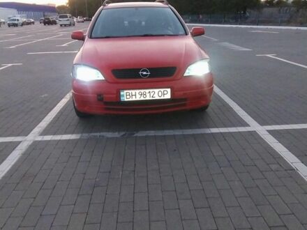 Красный Опель Астра, объемом двигателя 2 л и пробегом 10 тыс. км за 2500 $, фото 1 на Automoto.ua