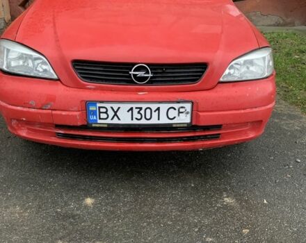 Красный Опель Астра, объемом двигателя 1.4 л и пробегом 3 тыс. км за 2300 $, фото 1 на Automoto.ua