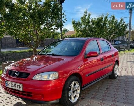 Червоний Опель Астра, об'ємом двигуна 1.6 л та пробігом 160 тис. км за 3000 $, фото 1 на Automoto.ua