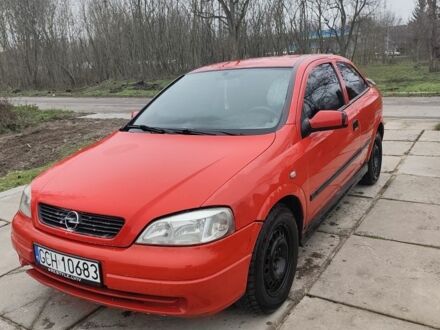 Червоний Опель Астра, об'ємом двигуна 2 л та пробігом 300 тис. км за 1450 $, фото 1 на Automoto.ua