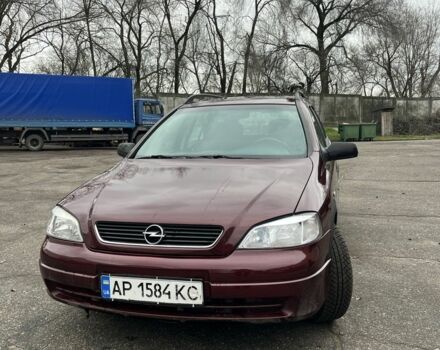 Красный Опель Астра, объемом двигателя 2 л и пробегом 450 тыс. км за 2700 $, фото 1 на Automoto.ua