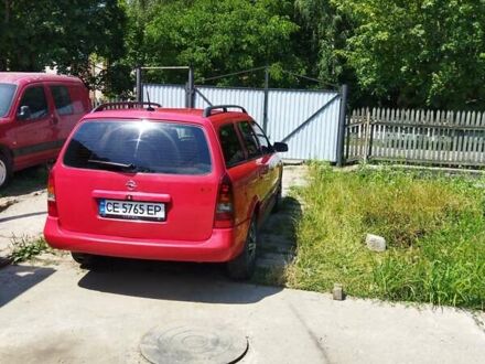 Красный Опель Астра, объемом двигателя 1.6 л и пробегом 398 тыс. км за 3500 $, фото 1 на Automoto.ua