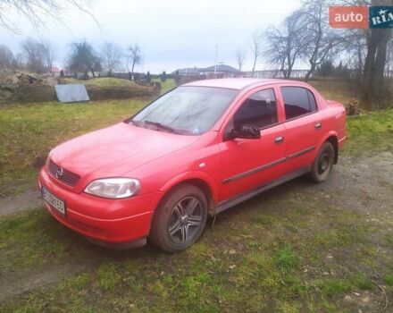 Червоний Опель Астра, об'ємом двигуна 1.4 л та пробігом 260 тис. км за 2200 $, фото 1 на Automoto.ua