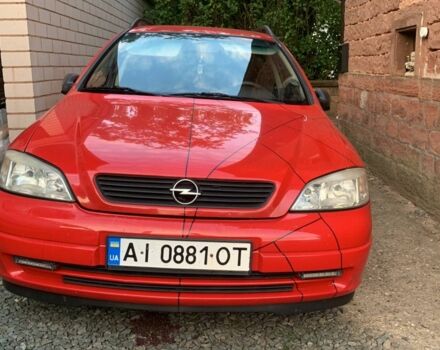 Красный Опель Астра, объемом двигателя 1.7 л и пробегом 390 тыс. км за 1162 $, фото 1 на Automoto.ua