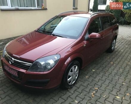 Красный Опель Астра, объемом двигателя 1.8 л и пробегом 244 тыс. км за 5300 $, фото 1 на Automoto.ua