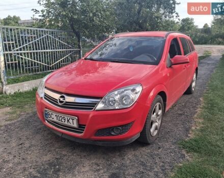 Красный Опель Астра, объемом двигателя 1.6 л и пробегом 288 тыс. км за 3350 $, фото 1 на Automoto.ua
