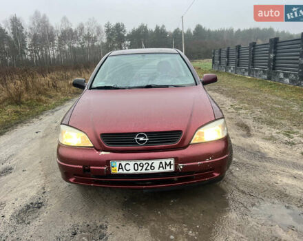 Червоний Опель Астра, об'ємом двигуна 1.4 л та пробігом 230 тис. км за 2800 $, фото 1 на Automoto.ua
