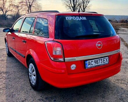 Красный Опель Астра, объемом двигателя 1.6 л и пробегом 207 тыс. км за 4550 $, фото 1 на Automoto.ua
