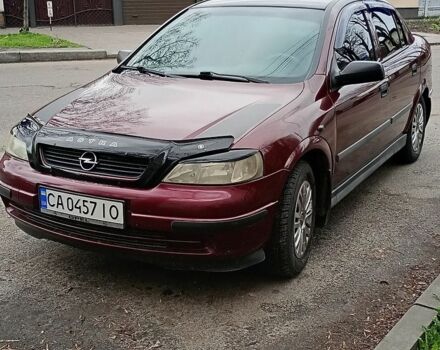 Червоний Опель Астра, об'ємом двигуна 1.6 л та пробігом 183 тис. км за 4200 $, фото 1 на Automoto.ua