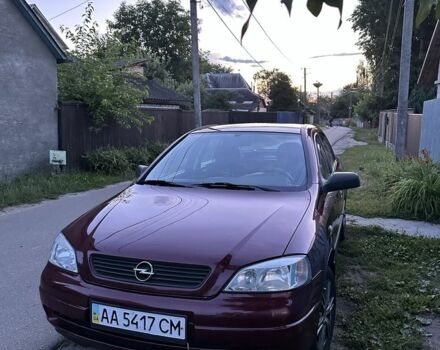 Красный Опель Астра, объемом двигателя 1.6 л и пробегом 160 тыс. км за 4300 $, фото 1 на Automoto.ua