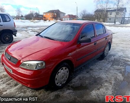 Червоний Опель Астра, об'ємом двигуна 1.4 л та пробігом 199 тис. км за 4150 $, фото 1 на Automoto.ua
