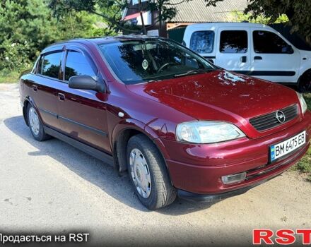 Красный Опель Астра, объемом двигателя 1.4 л и пробегом 102 тыс. км за 4150 $, фото 1 на Automoto.ua