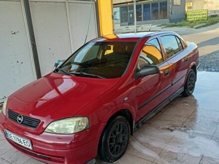 Червоний Опель Астра, об'ємом двигуна 1.6 л та пробігом 190 тис. км за 4000 $, фото 1 на Automoto.ua