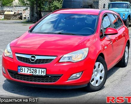Красный Опель Астра, объемом двигателя 1.6 л и пробегом 239 тыс. км за 6200 $, фото 1 на Automoto.ua