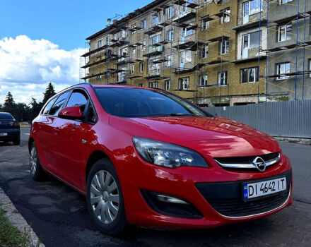 Красный Опель Астра, объемом двигателя 1.2 л и пробегом 275 тыс. км за 6000 $, фото 1 на Automoto.ua