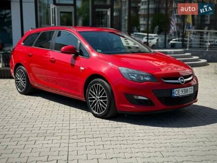 Опель Астра 2014 в Черновцах на Automoto.ua Красный Опель Астра, объемом двигателя 1.7 л и пробегом 266 тыс. км за 8500 $, фото 1 на Automoto.ua