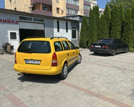 Жовтий Опель Астра, об'ємом двигуна 1.2 л та пробігом 220 тис. км за 2200 $, фото 3 на Automoto.ua