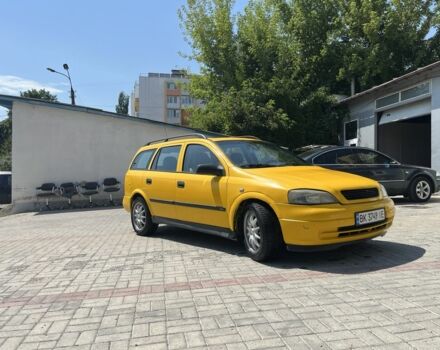 Жовтий Опель Астра, об'ємом двигуна 1.2 л та пробігом 220 тис. км за 2200 $, фото 1 на Automoto.ua