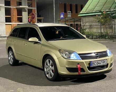 Желтый Опель Астра, объемом двигателя 1.8 л и пробегом 272 тыс. км за 4800 $, фото 10 на Automoto.ua