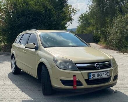 Желтый Опель Астра, объемом двигателя 1.8 л и пробегом 272 тыс. км за 4800 $, фото 1 на Automoto.ua