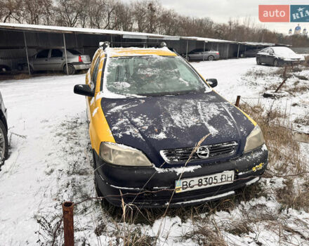 Жовтий Опель Астра, об'ємом двигуна 1.6 л та пробігом 345 тис. км за 2000 $, фото 1 на Automoto.ua