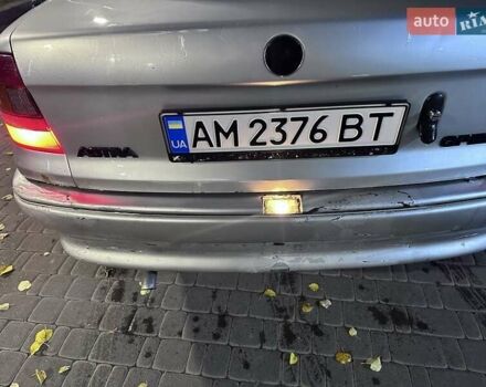 Серый Опель Астра, объемом двигателя 1.4 л и пробегом 274 тыс. км за 2500 $, фото 7 на Automoto.ua