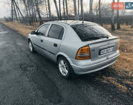 Серый Опель Астра, объемом двигателя 1.6 л и пробегом 293 тыс. км за 3000 $, фото 3 на Automoto.ua