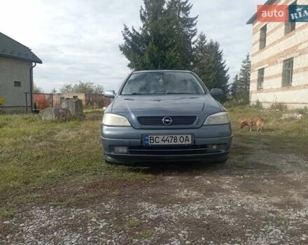 Серый Опель Астра, объемом двигателя 1.6 л и пробегом 193 тыс. км за 3400 $, фото 21 на Automoto.ua