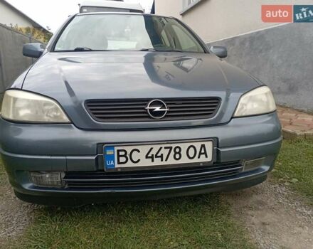 Серый Опель Астра, объемом двигателя 1.6 л и пробегом 193 тыс. км за 3400 $, фото 6 на Automoto.ua