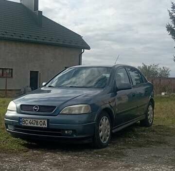 Серый Опель Астра, объемом двигателя 1.6 л и пробегом 193 тыс. км за 3400 $, фото 17 на Automoto.ua