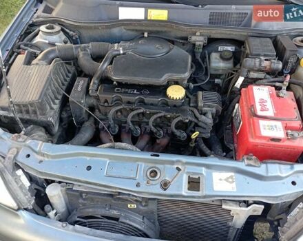 Серый Опель Астра, объемом двигателя 1.6 л и пробегом 193 тыс. км за 3400 $, фото 14 на Automoto.ua