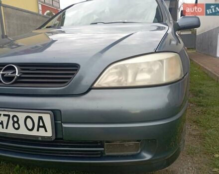 Серый Опель Астра, объемом двигателя 1.6 л и пробегом 193 тыс. км за 3400 $, фото 4 на Automoto.ua