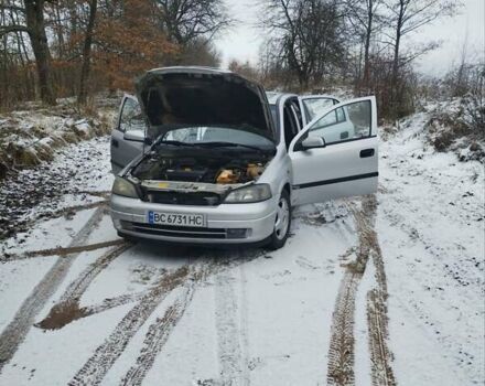 Сірий Опель Астра, об'ємом двигуна 2 л та пробігом 374 тис. км за 2550 $, фото 16 на Automoto.ua