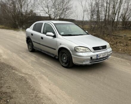 Серый Опель Астра, объемом двигателя 1.6 л и пробегом 240 тыс. км за 870 $, фото 3 на Automoto.ua